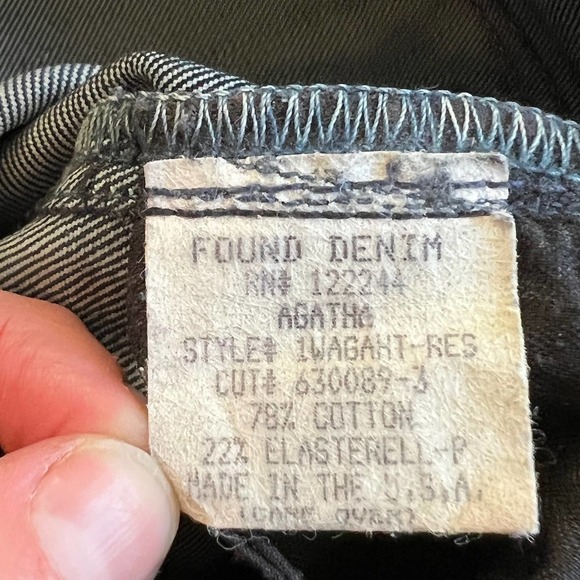 FOUND DENIM Flared Agatha Jeans - Picture 8 of 8